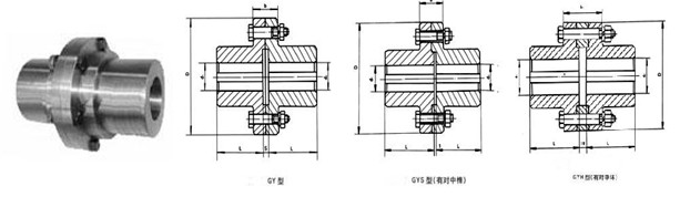 GY型凸缘联轴器