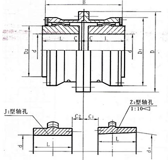 WG型鼓形齿式联轴器